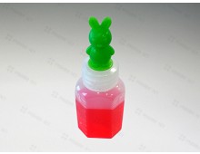 긴마개 말랑이투약병 12ml(캐릭터)초록토끼- 100개 * 10봉지