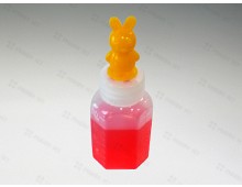 긴마개 말랑이투약병 20ml(캐릭터)노랑토끼-100개